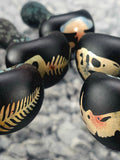 Midnight Fossil Stone