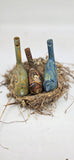 Petrified Wood Garner Glass Bird Whistles