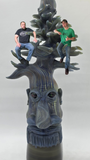 Habitat Glass Stoned Trees